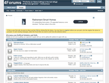 Tablet Screenshot of 4forums.com